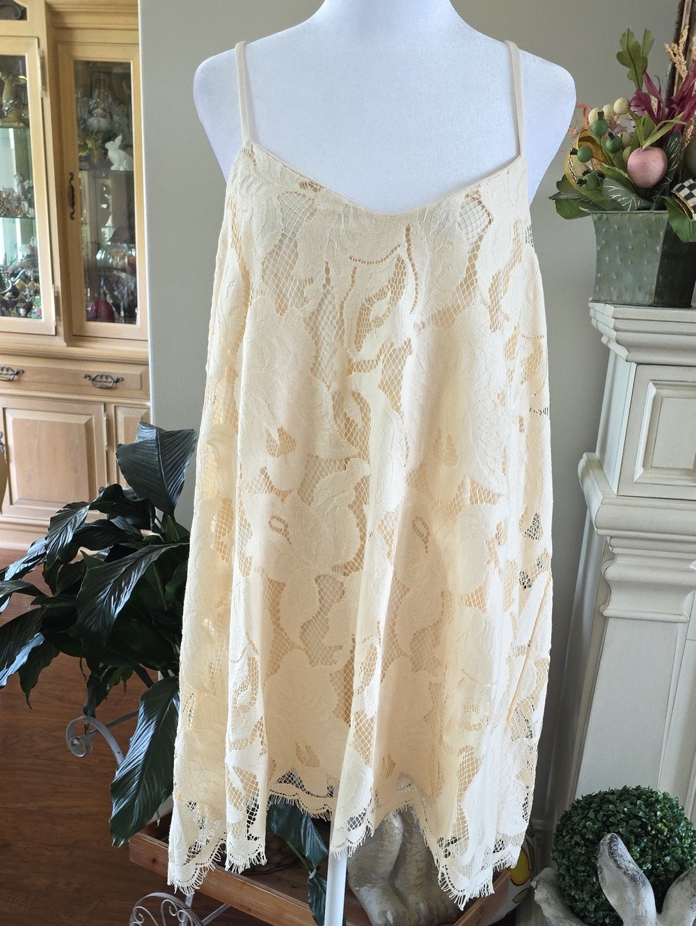 LOGO by Lori Goldstein Cream Knit Top